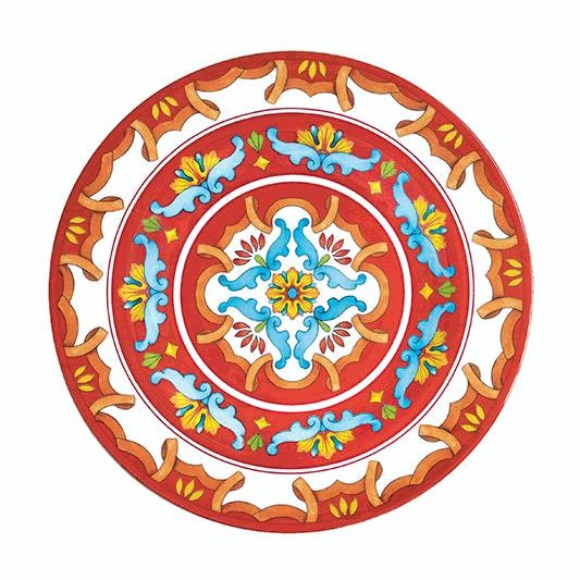 طبق جانبي 21.5 سم من Easy Life Volterra - ألوان متعددة