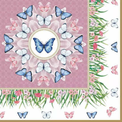 طقم مناديل طعام 20 قطعة من Easy Life Spring Parade - ألوان متعددة