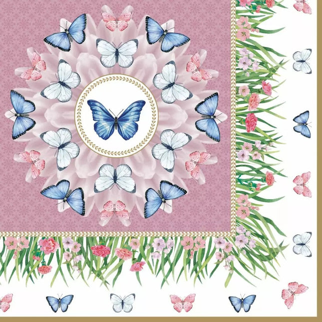 طقم مناديل طعام 20 قطعة من Easy Life Spring Parade - ألوان متعددة