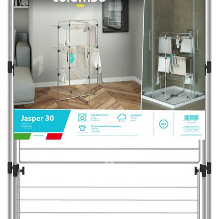 منشر غسيل 30 متر من Colombo Jasper - ستيل