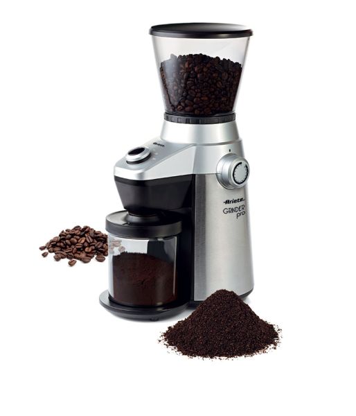 مطحنة قهوة من Ariete Grinder Pro - فضي