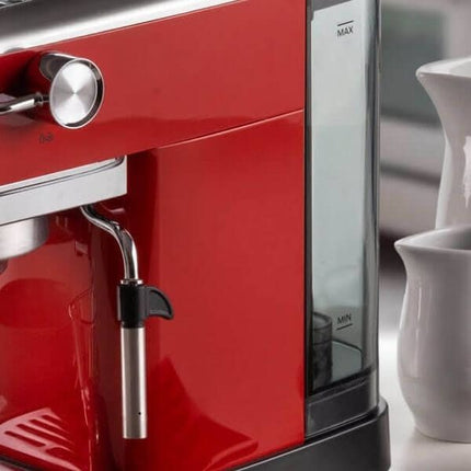 ماكينة إسبريسو من Ariete Moderna - أحمر