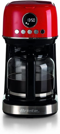 ماكينة قهوة أميريكان 12 كوب من Ariete Moderna - أحمر