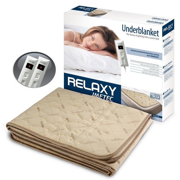 بطانية كهرباء 150*137 سم من Imetec - كريمي