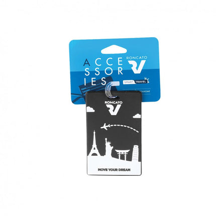 بطاقة إسم وعنوان من Roncato - أسود