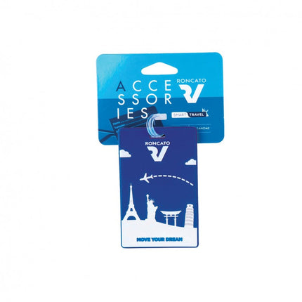 بطاقة إسم وعنوان من Roncato - أزرق