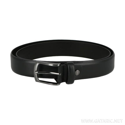 حزام جلد طبيعي 130 سم من Roncato Sintesi - أسود