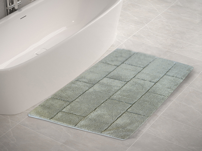 أرضية حمام قطن 55*100 سم من Saniflor Wall - أخضر