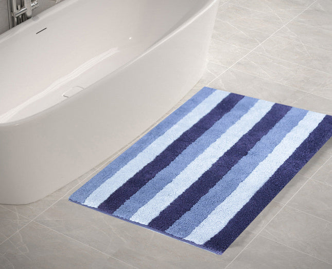 أرضية حمام قطن 55*120 سم من Saniflor Tratto - أزرق