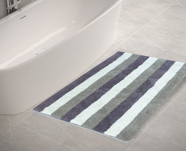 أرضية حمام قطن 55*120 سم من Saniflor Tratto - بني