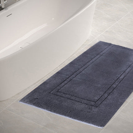 أرضية حمام قطن 60*110 سم من Saniflor Bamboo Eco - بني