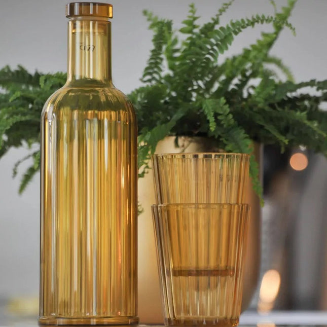 مطرة أكريليك 1 لتر من Easy Life - عسلي