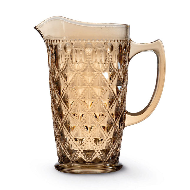 إبريق زجاج 1.5 لتر من Easy Life - عسلي