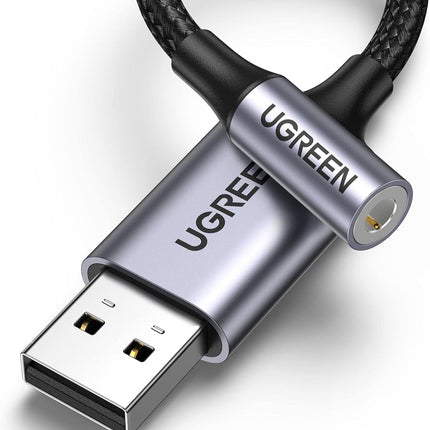 محول بطاقة الصوت USB A إلى مقبس صوت 3.5 مم من UGREEN /30757