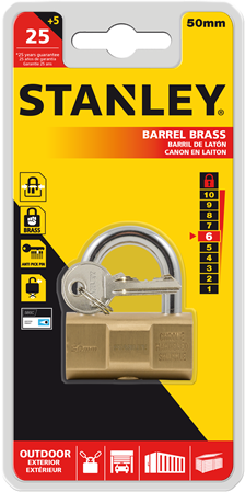 قفل ستينلي 50 ملم