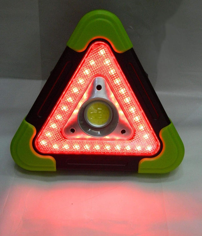 مثلث تحذيري مضيء شحن