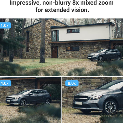 كاميرا متحركة عدسة مزدوجة / ملون ليلا 2 ميجا بكسل-C8PF