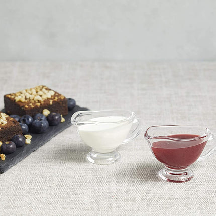 Master Class Artesà Mini Gravy Boats / Sauce Jugs, 40 ml - Glass (Set of 2)