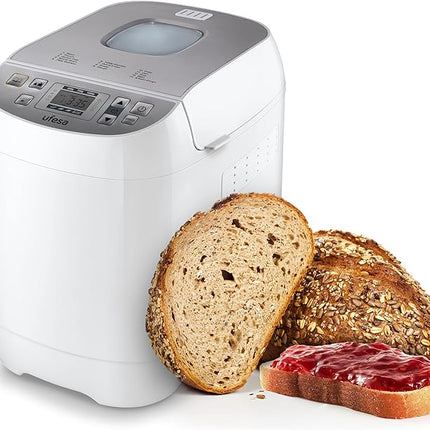 Bread maker with multiple sizes from half a kilo to 1 kilo - Ufesa