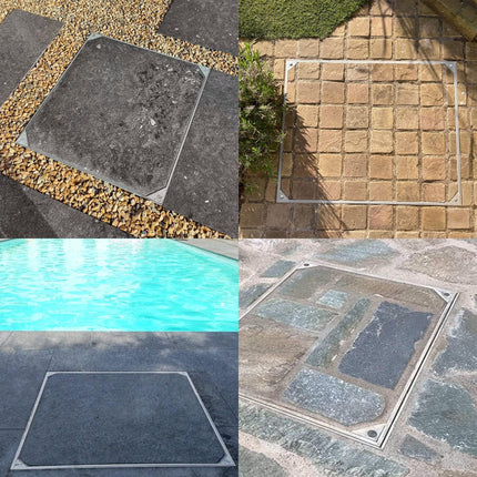 منهل المنيوم تفتيش عدة مقاسات من مزايا