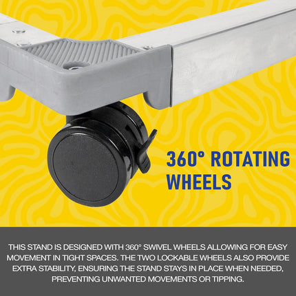 حامل ثلاجة متحرك بعجلات من مصنع مزايا