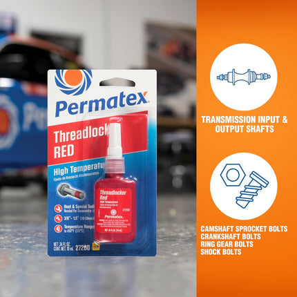 لاصق لتثبيت البراغي حرارة عالية 250درجة 10مل 27200