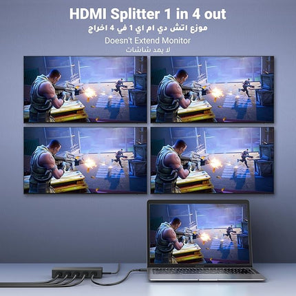 UGREEN HDMI 2.0 1*4 Splitter / CM187-50708EU