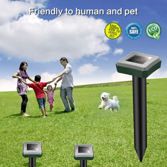 طارد فئران طاقة شمسية