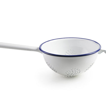 مصفاة 18 سم من Ibili Blanca - أبيض وأزرق