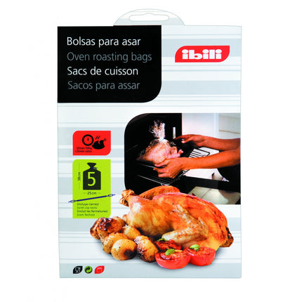 طقم 5 أكياس شوي للفرن من Ibili