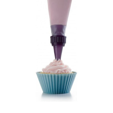 كيس تزيين حلويات مع 6 رؤوس من Ibili