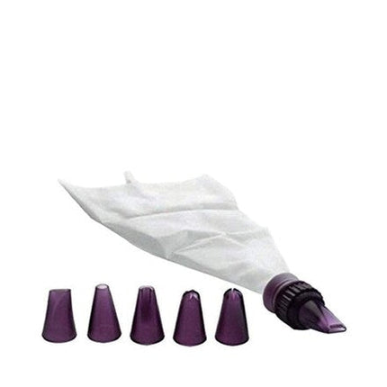 كيس تزيين حلويات مع 6 رؤوس من Ibili