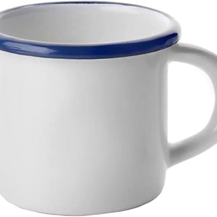 كوب قطر 8 سم من Ibili Blanca - أبيض وأزرق