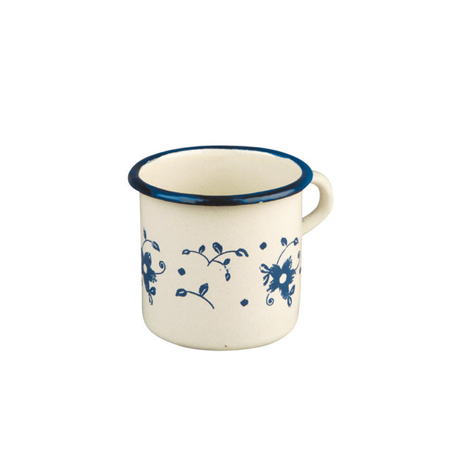 كوب قطر 8 سم من Ibili Sena - أبيض وأزرق