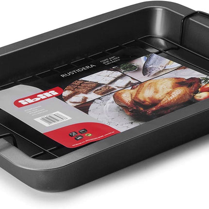 صينية فرن مع شبكة شوي 37*27 سم من Ibili