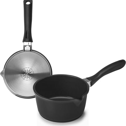 كسرولة 16 سم من Ibili Evolution - أسود