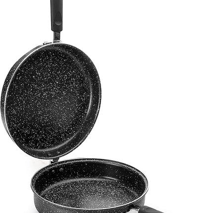 مقلاة مزدوجة 24 سم من Ibili - أسود