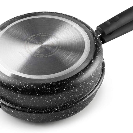 مقلاة مزدوجة 24 سم من Ibili - أسود