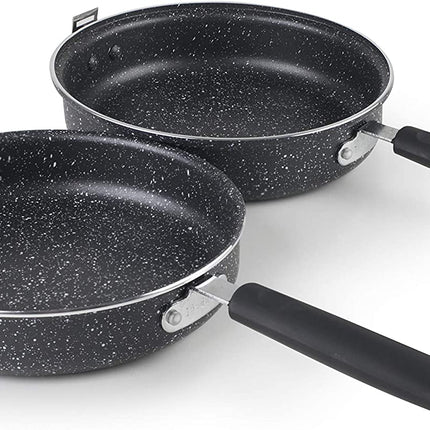 مقلاة مزدوجة 24 سم من Ibili - أسود