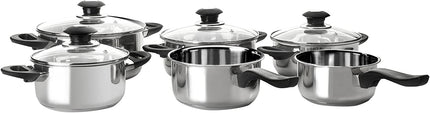 طقم طناجر 6 قطع من Ibili Bateria Optima