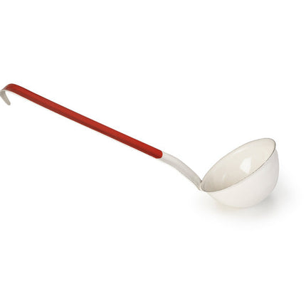 مغرفة 9 سم من Ibili Bordeaux - أبيض وأحمر