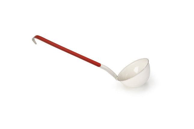 مغرفة 9 سم من Ibili Bordeaux - أبيض وأحمر