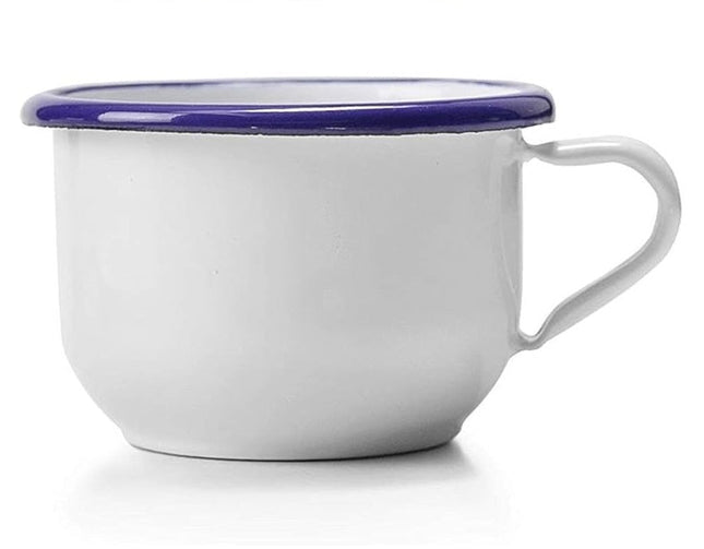 كوب قطر 8 سم من Ibili Blanca - أبيض وأزرق