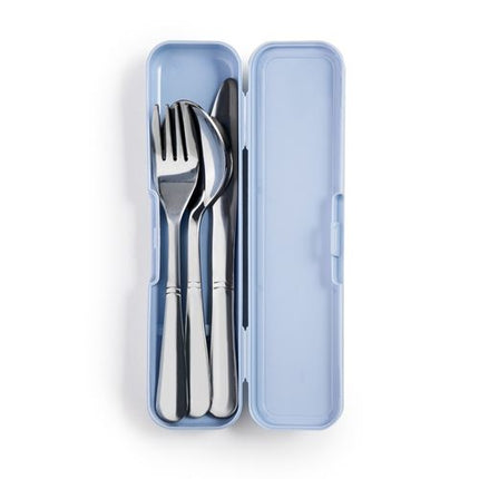 طقم 3 أدوات مائدة بعلبة من Ibili