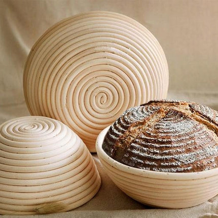 سلة تخمير العجين 25 سم من Ibili Banneton - بيج