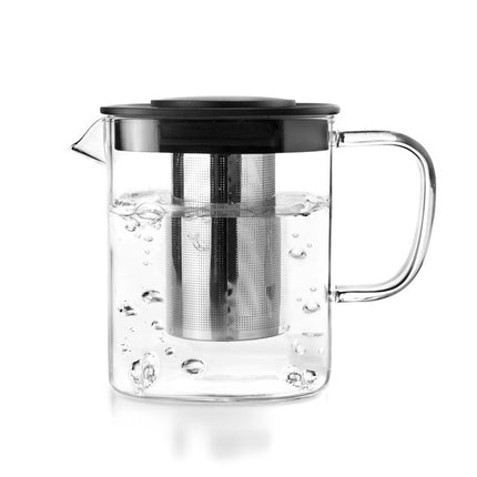 إبريق شاي زجاج 600 مل بفلتر مربع من Ibili Teteras