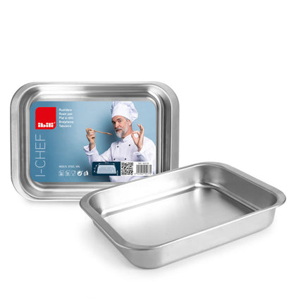 صينية فرن ستيل 38*29 سم من Ibili i-Chef