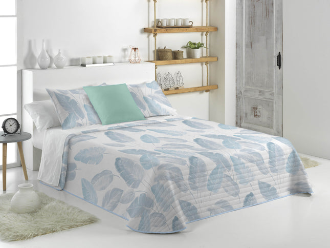 طقم لحاف صيفي مجوز كبير 3 قطع من Canete Sennae - أزرق