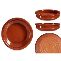 Arte Regal Brown Clay Round Deep Plate 10 cm / 33356