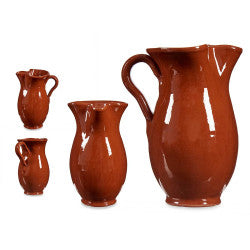 Arte Regal Brown Clay Jug Jarra 2.0 Liter / 99544